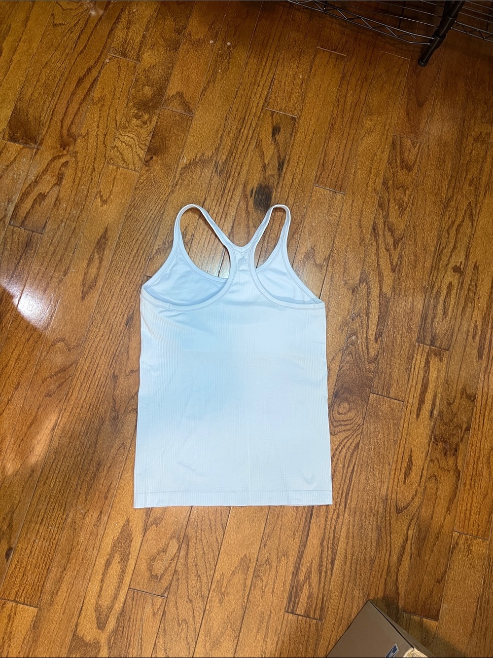 12. Lululemon Ebb to Street Tank Top Blue size 10 - Picture 8 of 12